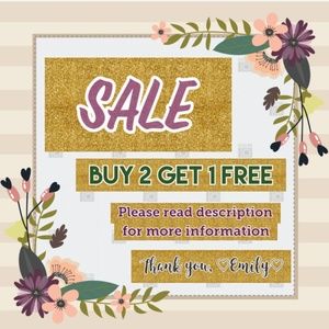 Buy 2 Get 1 Free! ♡Sale♡ SPRING SALE